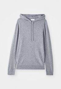 BARKER - Strikkegenser - light grey melange