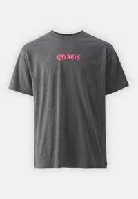 ONSCHAOS TEE UNISEX - Print T-shirt - dark grey melange