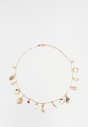 WITH SEASHELLS - Collana - gold-coloured