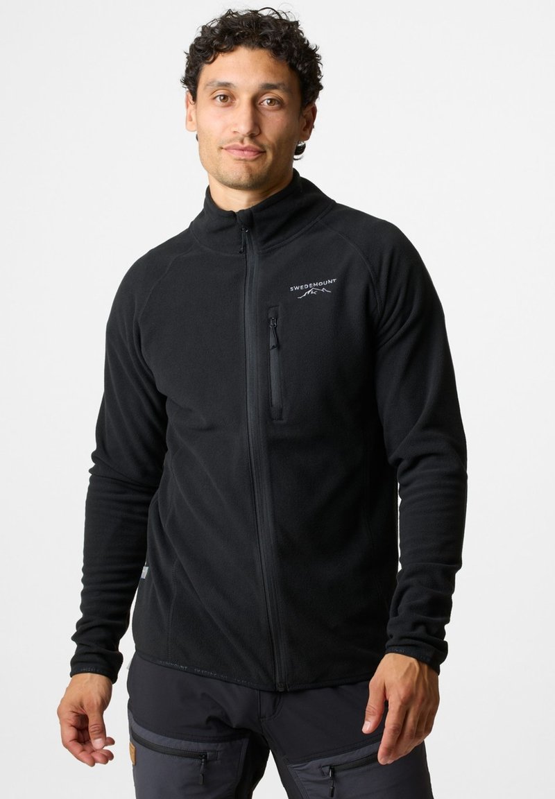 Swedemount FULL ZIP  - Giacca in pile - black