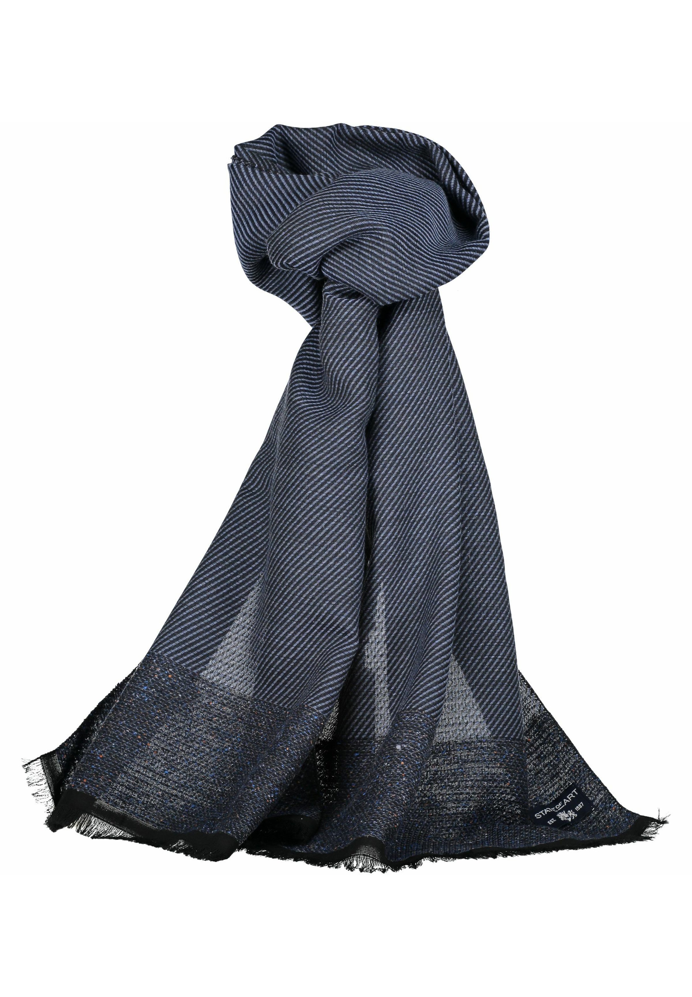 State of Art Sjaal midnightgrey blueGrijs denim State of Art Trui midnightgrey blueGrijs denimgreydenim