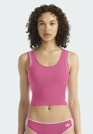 CROP - Unterhemd/-shirt - lucid pink