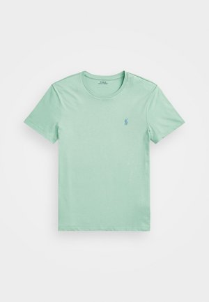 CUSTOM SLIM FIT JERSEY CREWNECK T-SHIRT - T-shirt basic - celadon