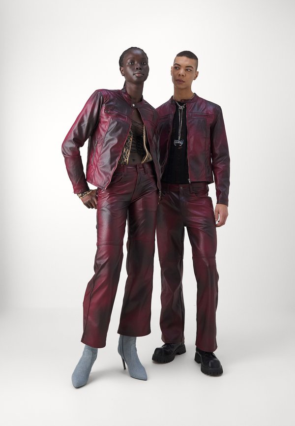 OXBLOOD PANTS UNISEX - Trousers - oxblood3