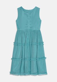 happy girls PARTY DRESS WITH RUFFLES AND SEQUINS - Koktejlové šaty / šaty na párty - petrol