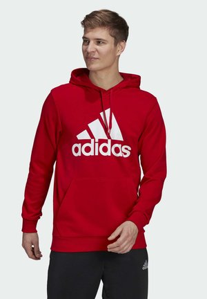 ESSENTIALS - Felpa con cappuccio - red