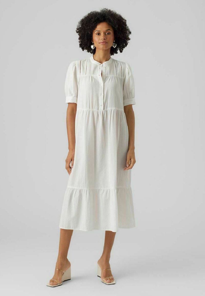 Vero Moda Dnevna haljina - snow white