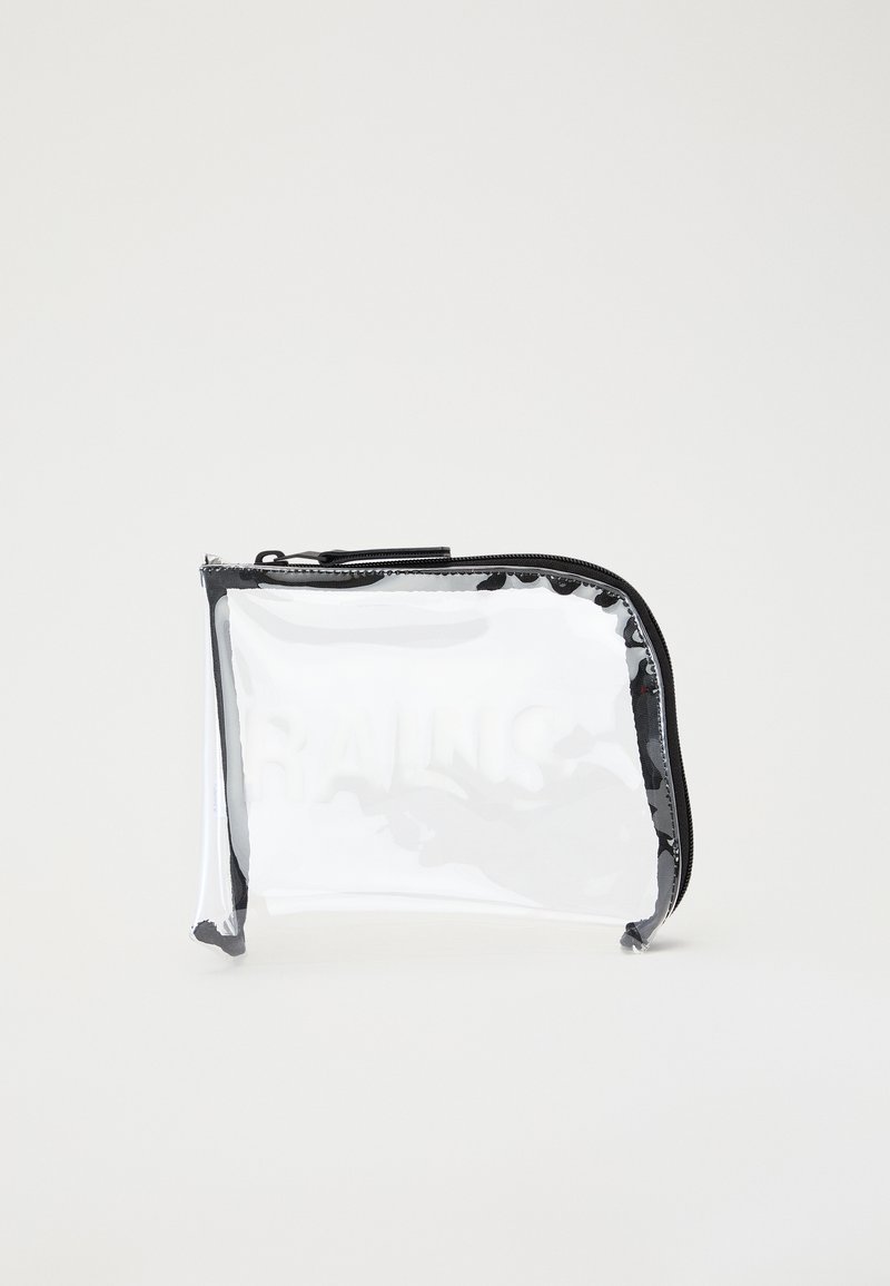 Rains - TEXEL BAG UNISEX - Kosmetiktasker - transparent, Forstør