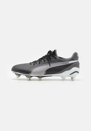 KING ULTIMATE MXSG - Screw-in stud football boots - black/white/cool dark gray