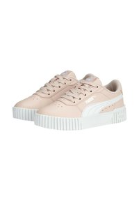 Puma CARINA - Sneakers basse - rose dust puma blanc argent