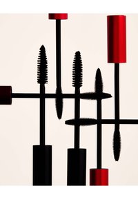Smashbox SUPER FAN MASCARA - Ripsiväri - black