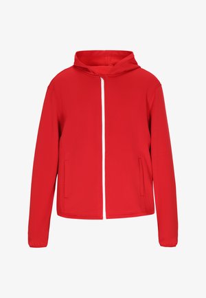 DreiMaster, DREIMASTER JACKET - Sweatjacke - rot weiss