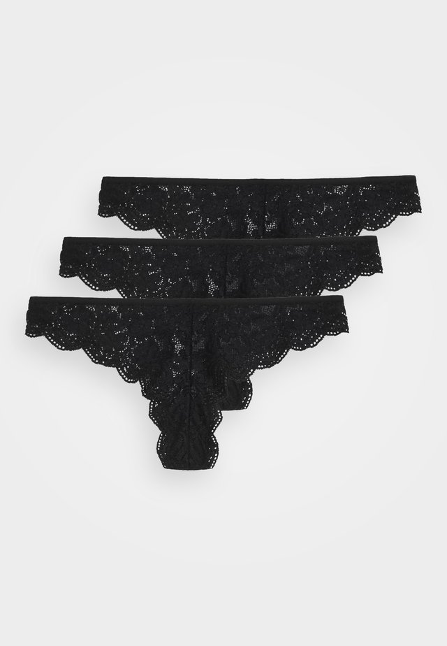 BRASILIAN 3 PACK - Underbukse - caviar