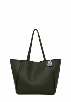 MULTI-COMPARTMENT TOTE BAG - Borsa a mano - black