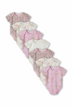 BABY BODYSUITS 7 PACK - Nattdräkt - off white pink