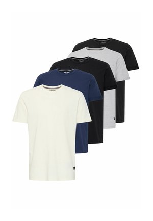 BHTEE 5 PACK - T-shirts - vanilladressbgreymelblack