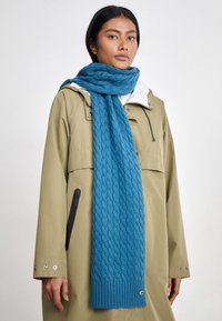 CABLE SCARF - Scarf - celestial blue