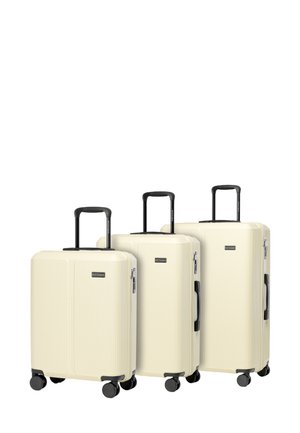 SET - Valise à roulettes - cream