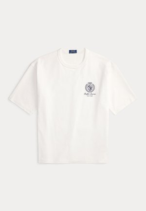 RELAXED FIT JERSEY GRAPHIC T-SHIRT - Nyomott mintás póló - white