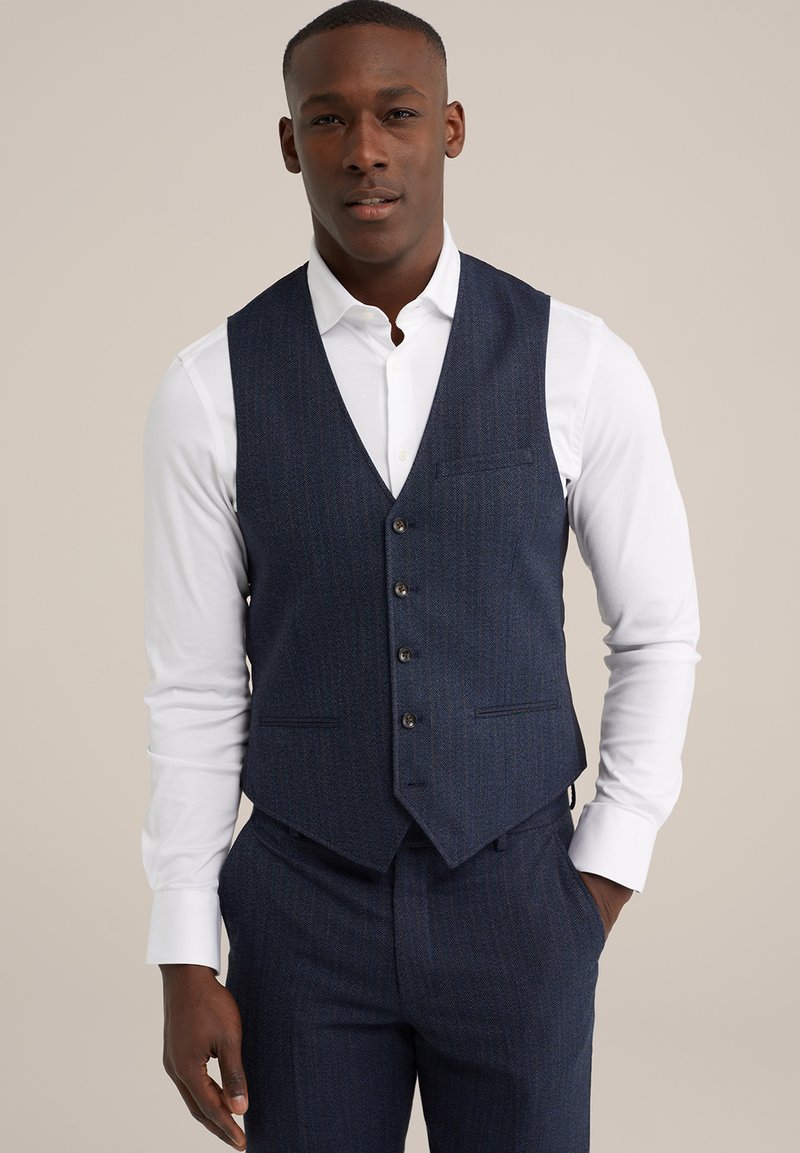 WE Fashion - Suit waistcoat - blue, Enlarge