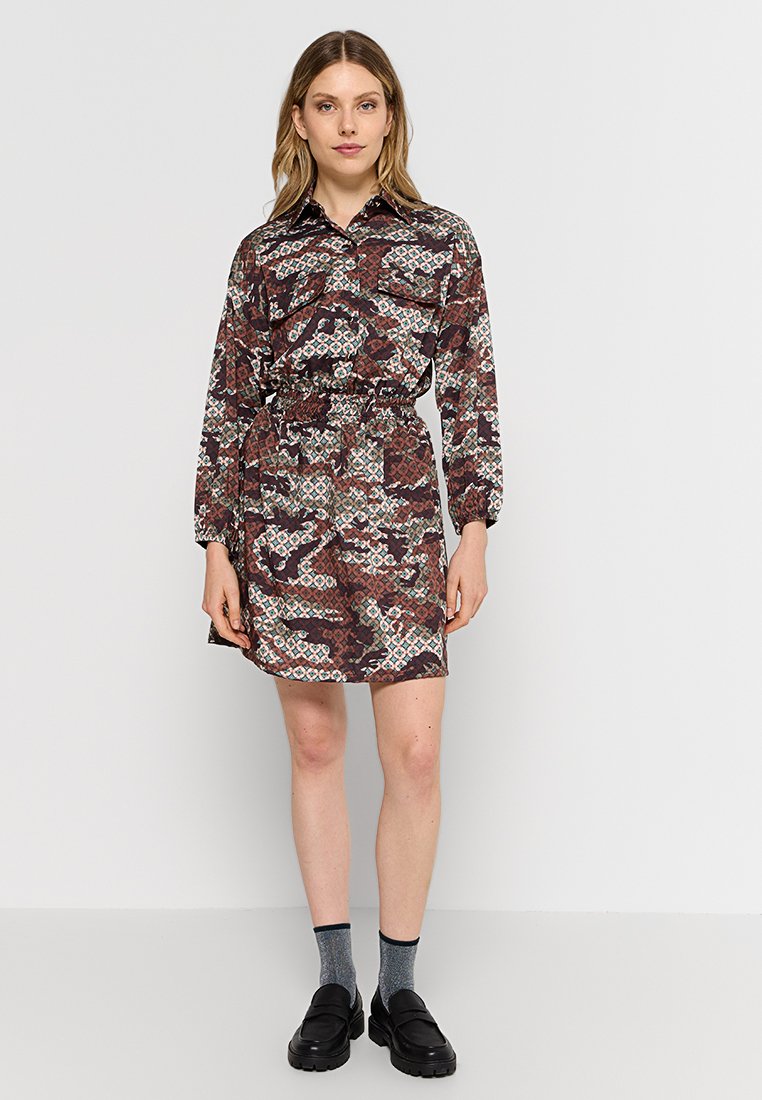 Gaudi Blousejurk bruin Gaudi Blousejurk bruin