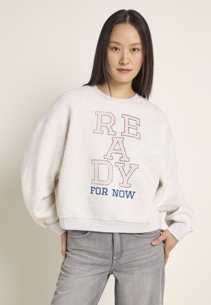 STATEMENT - Sweatshirt - silver grey melange