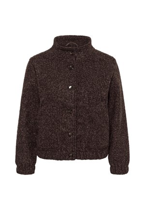Kaffe Curve, KCFILONA - Fleece jacket - coffee bean melange