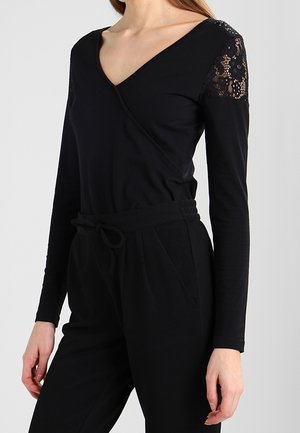 Langarmshirt - black