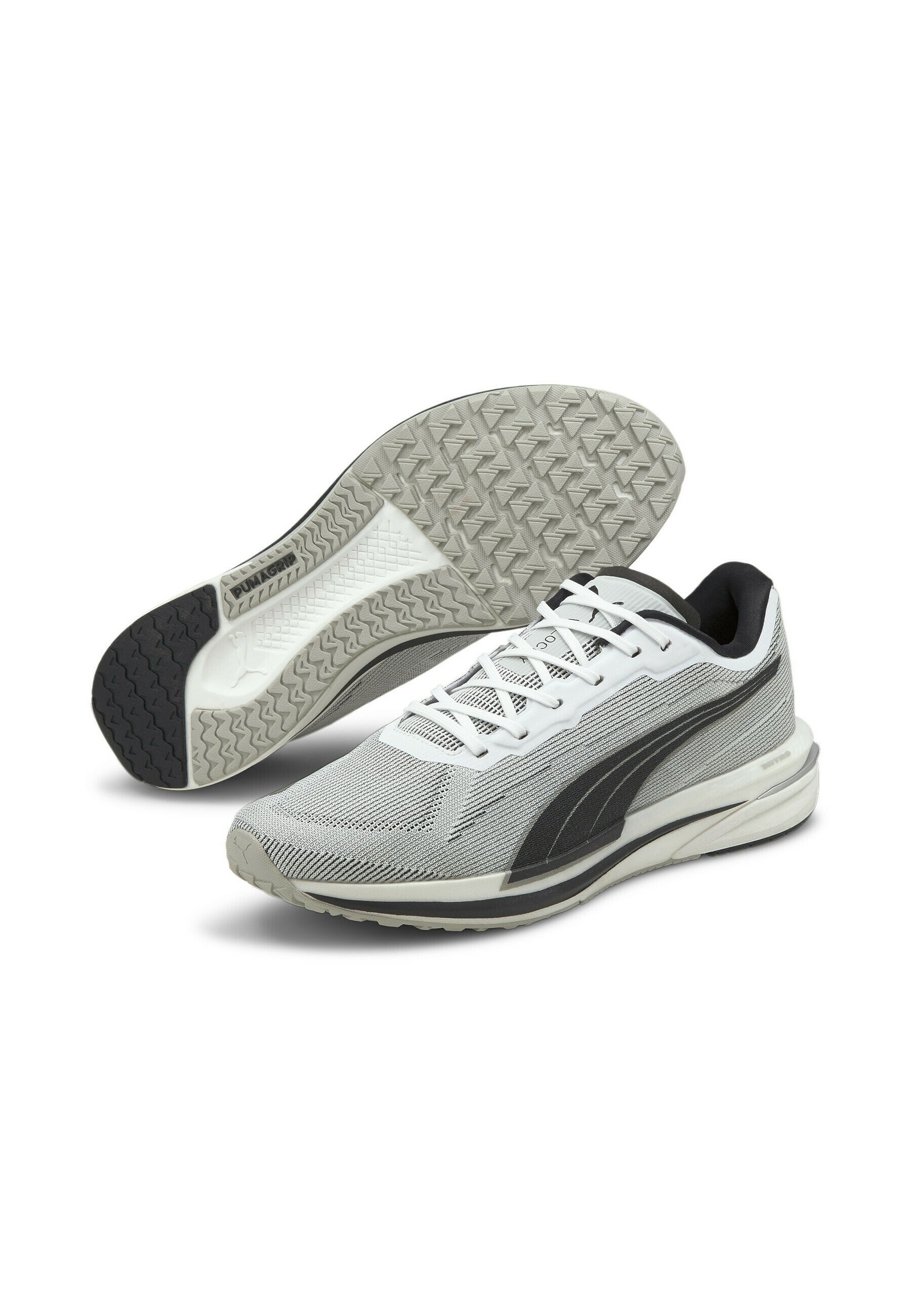 puma velocity idp white & black