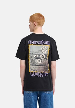 Element, ELEMENT MÄNNER APPAREL|TOPS ELYZT00687 - T-shirt print - fbk