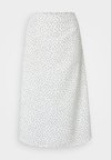 ONLEMY MAYA SKIRT LIFE - Φούστα σε γραμμή Α - cloud dancer/black