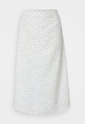 ONLY Petite, ONLEMY MAYA SKIRT LIFE - A-lõikeline seelik - cloud dancer/black