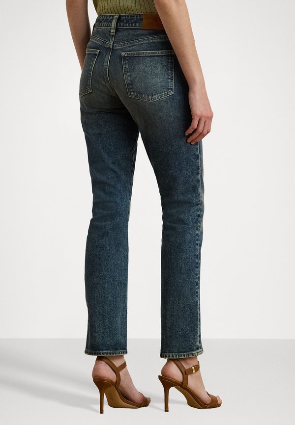 Mid Rise Straight Ankle Jean - Straight leg jeans - haze wash2