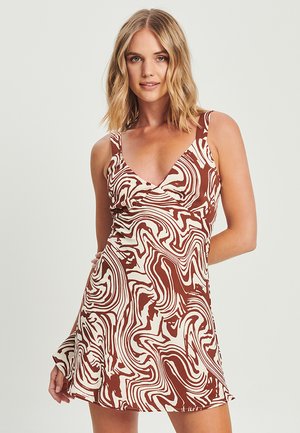 SONNY  - Day dress - chocolate swirl