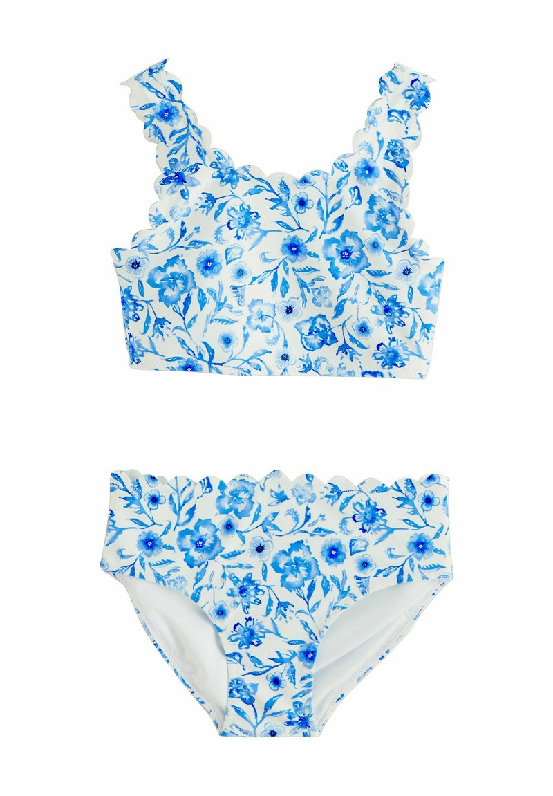 Next SCALLO SET - Bikini - blue floral