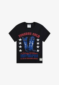 Valittu, black denim