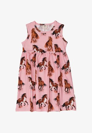 Walkiddy, GRACEFUL HORSES-SLEEVELESS - Jerseykleid - pink