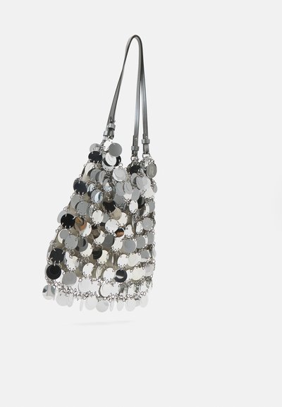 Rabanne SAC MAIN - Sac à main - silver-coloured