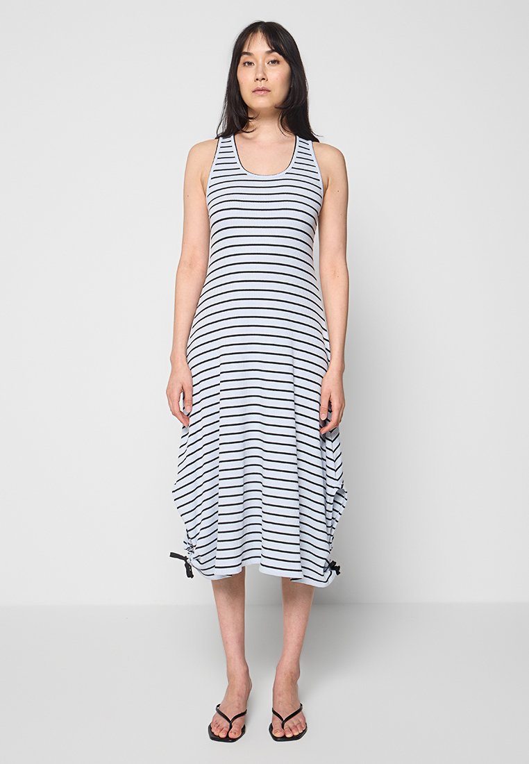 Proenza Schouler White Label Jerseyjurk blauw Proenza Schouler White Label Jerseyjurk blauw