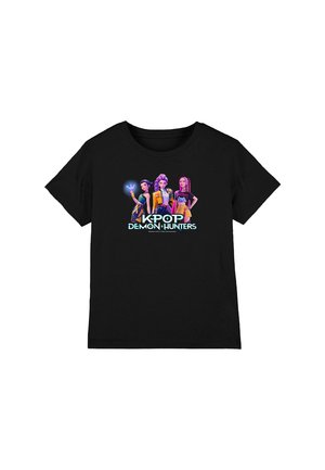 Print T-shirt - black