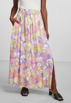 Falda plisada - purple