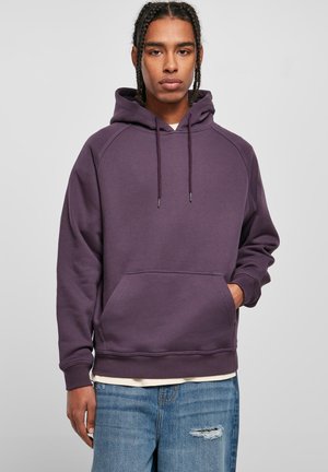 Urban Classics BLANK  - Hoodie - purplenight