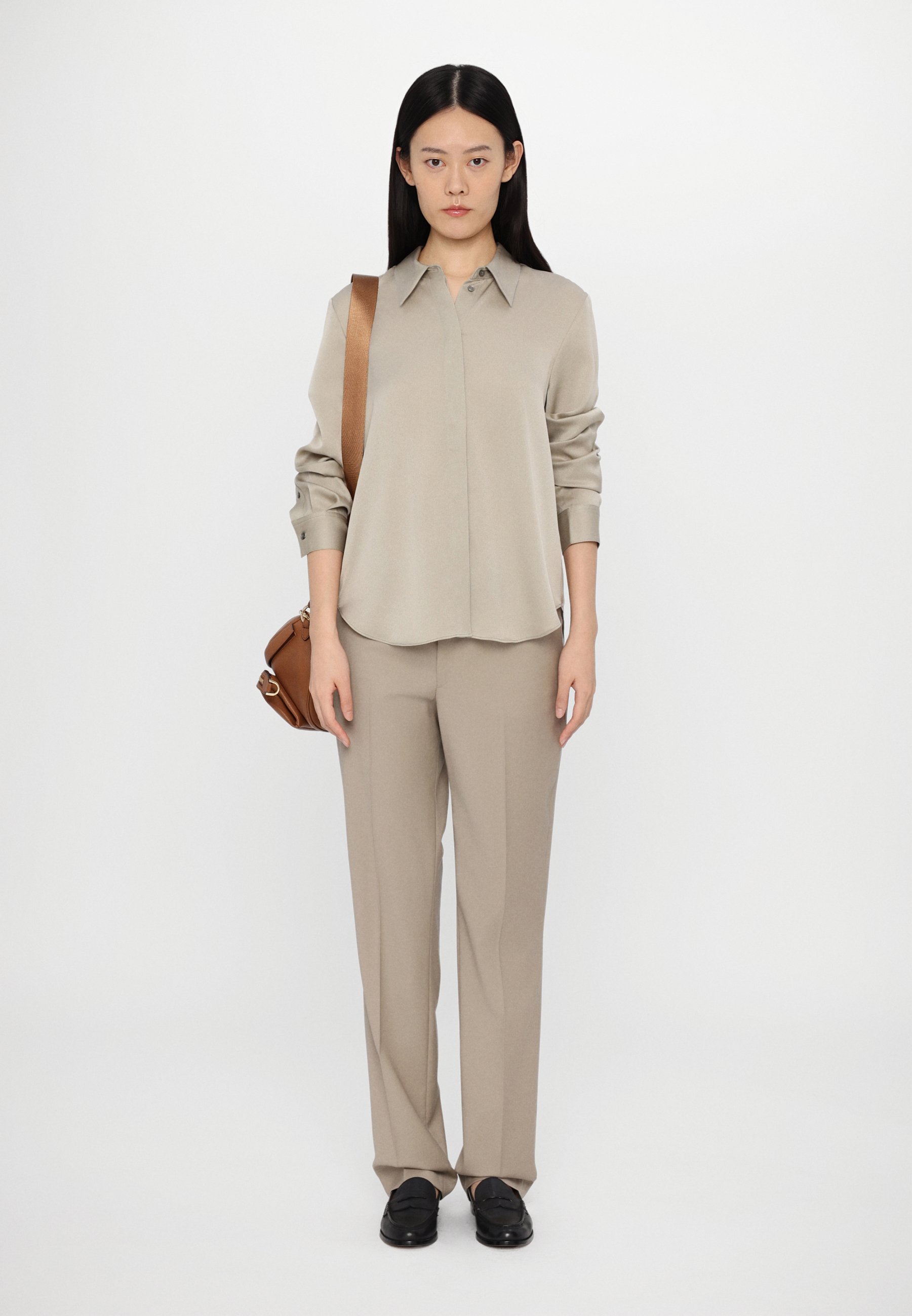 売れ筋商品|||タイガー オブ スウェーデン シャツ レディース トップス CELSA - Button-down blouse - summer sage Tiger of Sweden CELSA - Button-down blouse - summer sage
