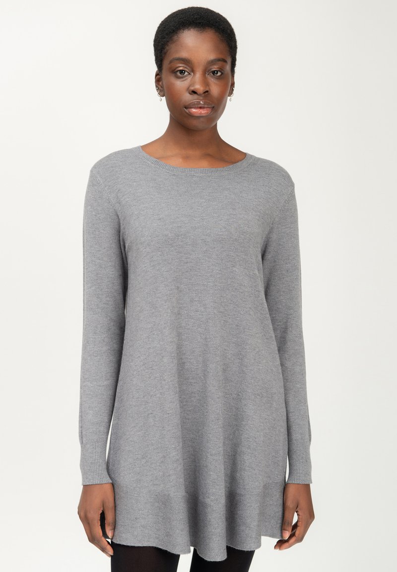 INFLUENCER LONG LENGTH PULL - Jersey de punto - grey