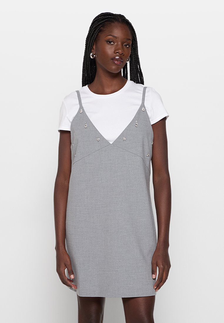 Twinset ACTITUDE Jurk grijs Twinset ACTITUDE Jurk grijs