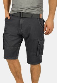 INDICODE JEANS - IDCOSTA - Shorts - dark grey Miniatuurafbeelding 1