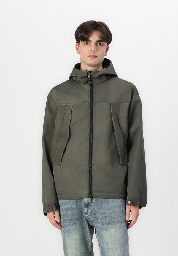 WASHED MOON JACKET UNISEX - Übergangsjacke - khaki