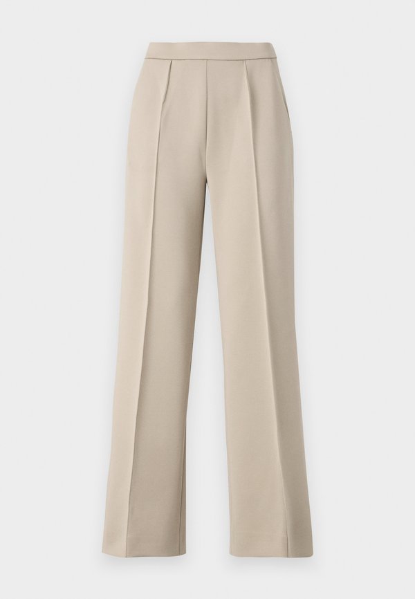 TECHNICAL WIDE LEG PANT - Trousers - aluminum3