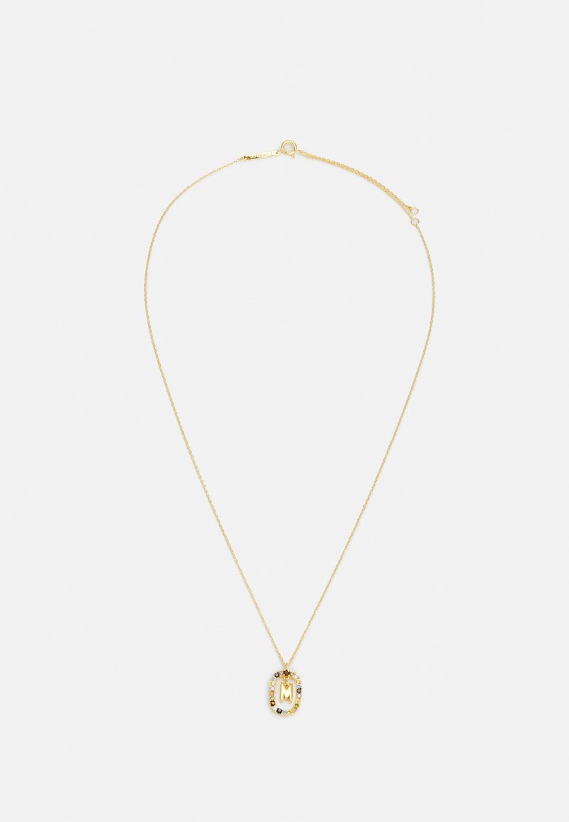PDPAOLA LETTER NECKLACE - Collana - gold-coloured