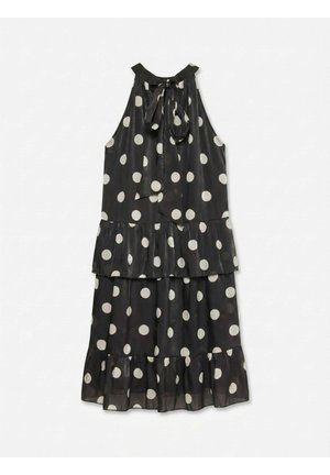 Vero Moda, DRESS VMELISA SHORT DRESS - Vestido informal - chocolate torte